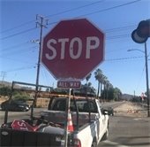 Stop sign