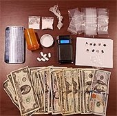 Parole/Probation Compliance Sweep confiscations 