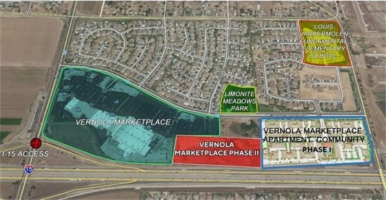 Vernola Apartments map