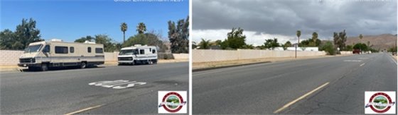 RVs before and after