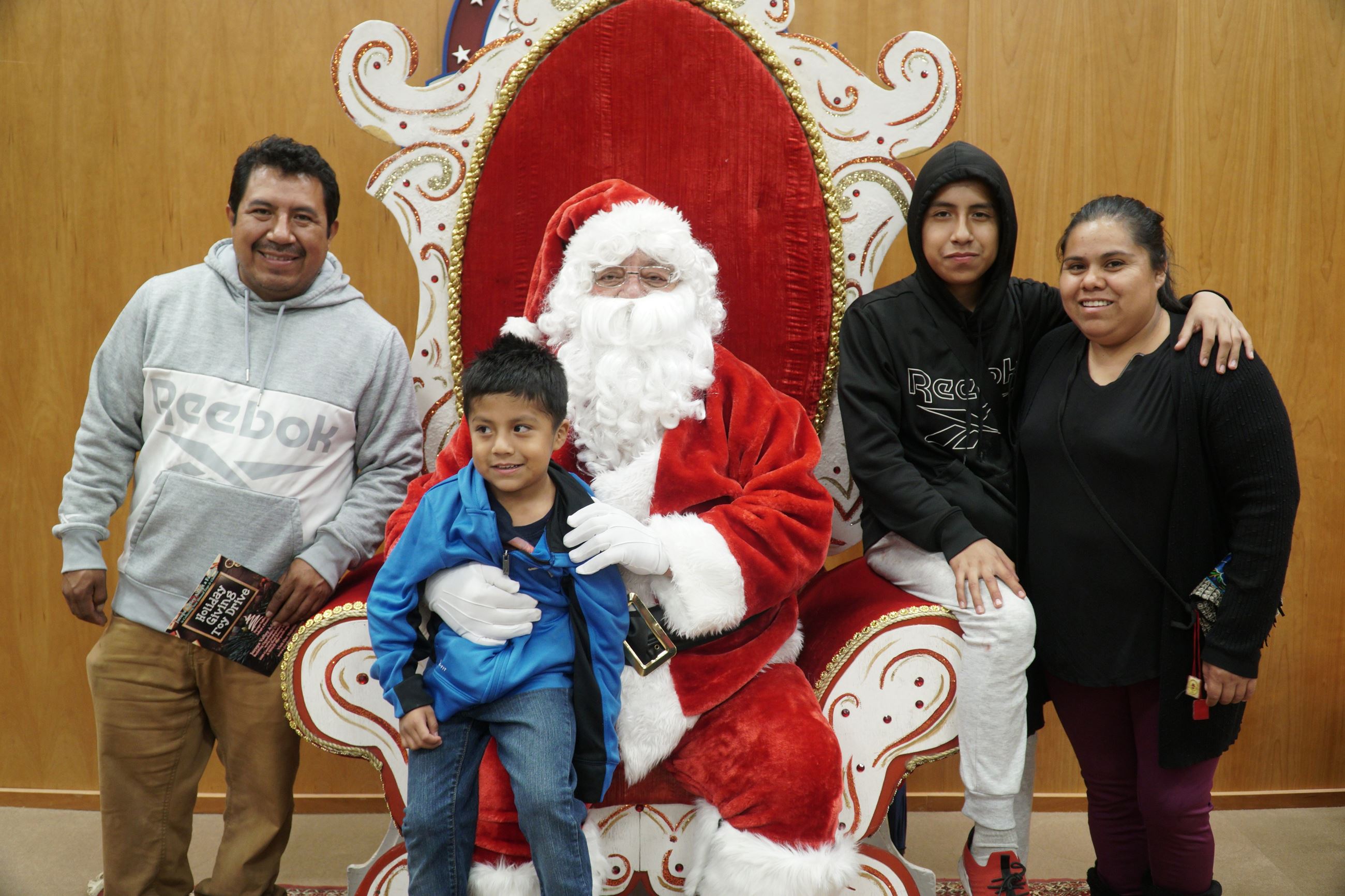 Picture with Santa