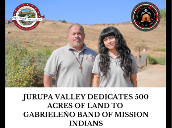 Kizh Nation Land Stewards in Jurupa Valley